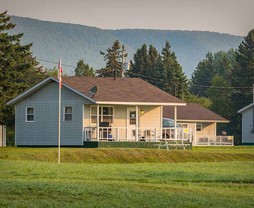 Cottage at Cranton Cottages - Accommodations in Margaree, Cape Breton, Nova Scotia.